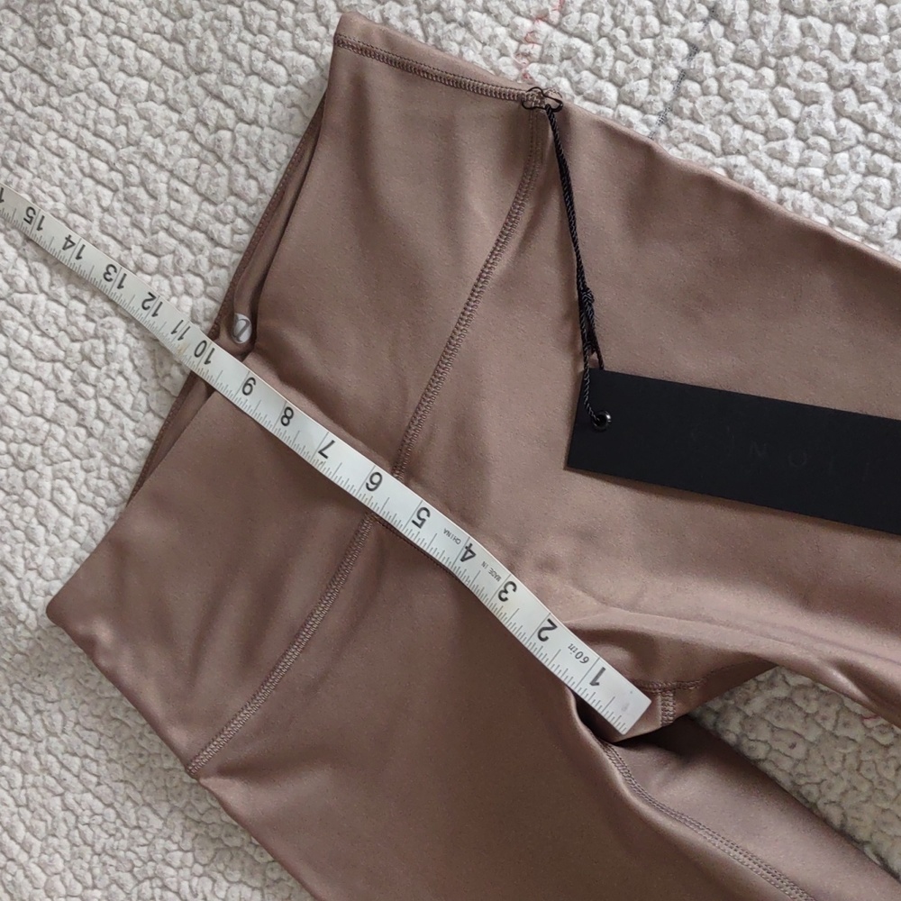 NWT Noli Size Small Almond Liquid Leggings - Picture 10 of 13